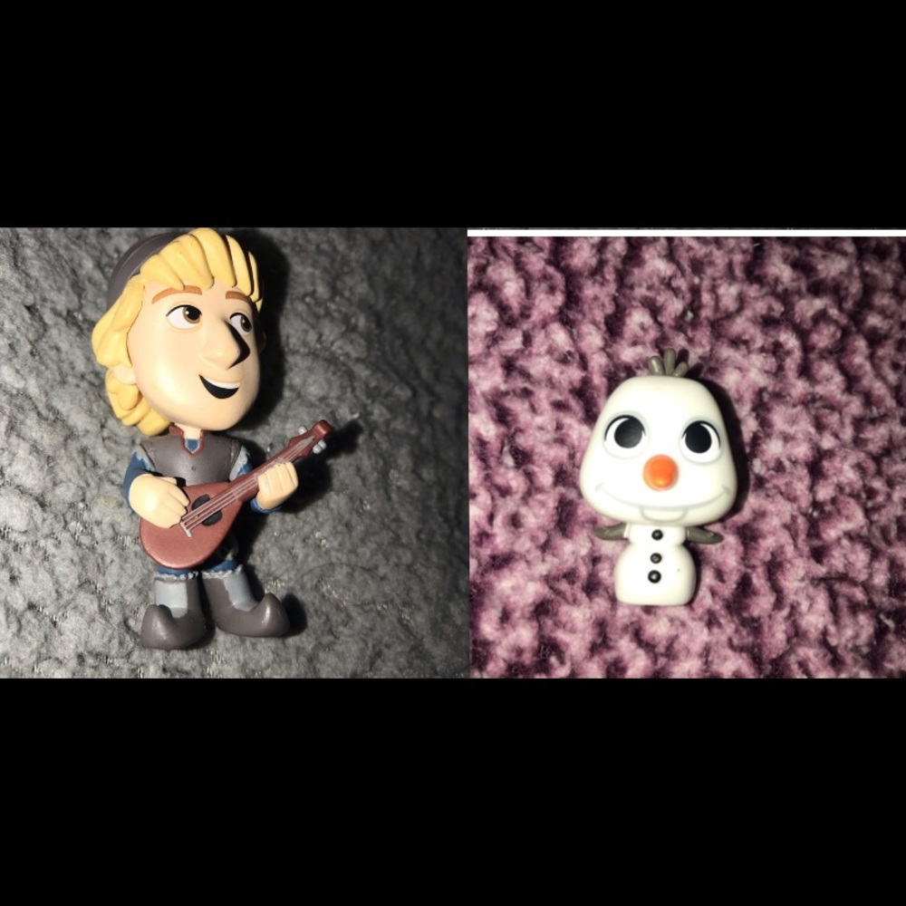 figurines from frozen⛄️❄️